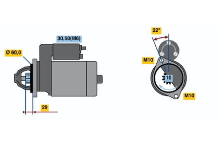 Bosch 0986021320 Starter - 2