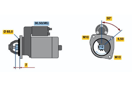 Bosch 0986021741 Starter - 2