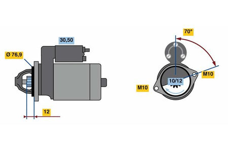 Bosch 0986022740 Starter - 2
