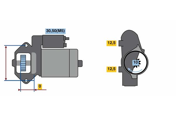 Bosch 0986023480 Starter - 2