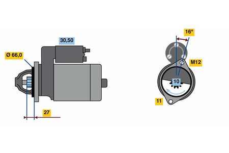 Bosch 0986024030 Starter - 2