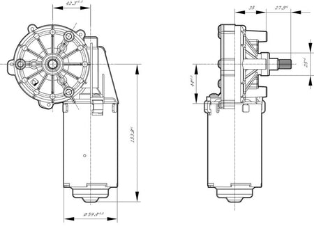 Bosch 0986337209 Wiper Motor - 6