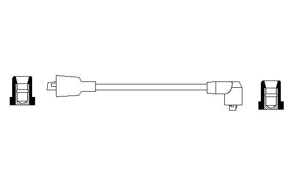 Bosch 0986356046 Ignition Cable - 5