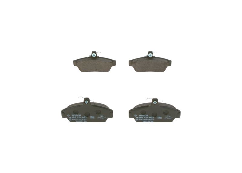 Bosch 0986424092 Brake Pad Set, disc brake - 1
