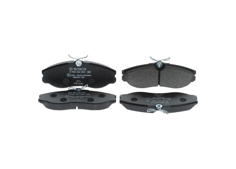 Bosch 0986424204 Brake Pad Set, disc brake - 3