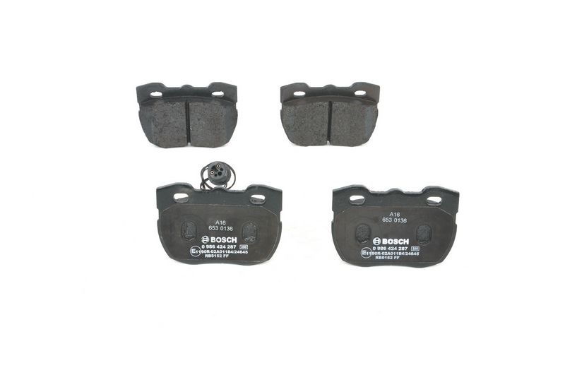 Bosch 0986424287 Brake Pad Set, disc brake - 1