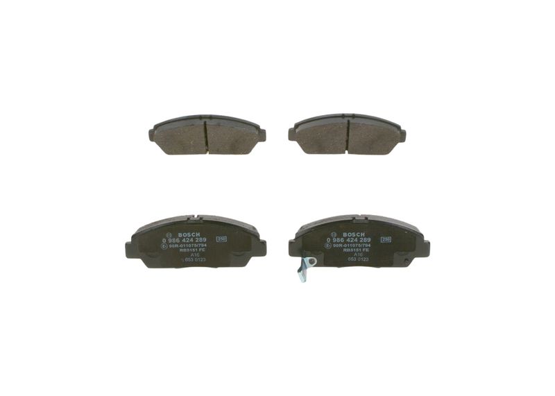 Bosch 0986424289 Brake Pad Set, disc brake - 1