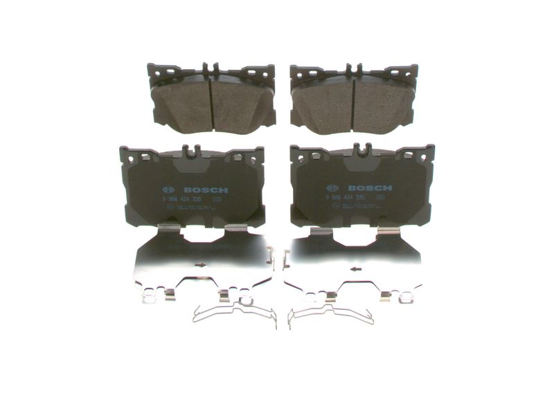 Bosch 0986424335 Brake Pad Set, disc brake - 1