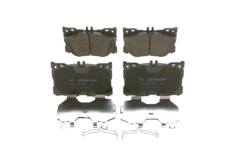 Bosch 0986424335 Brake Pad Set, disc brake - 6