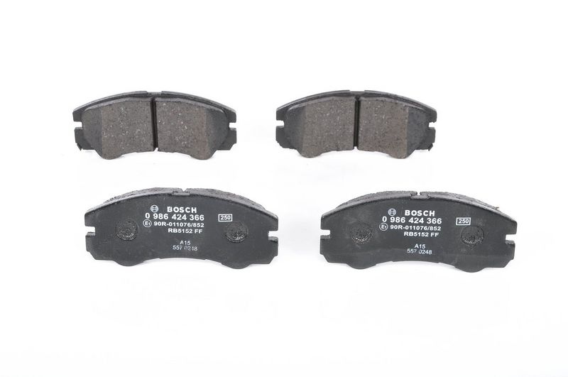 Bosch 0986424366 Brake Pad Set, disc brake - 3