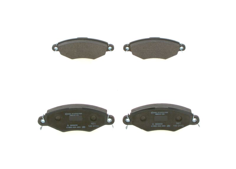 Bosch 0986424453 Brake Pad Set, disc brake - 6