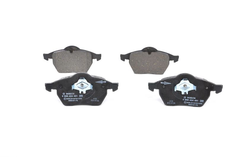 Bosch 0986424481 Brake Pad Set, disc brake - 1