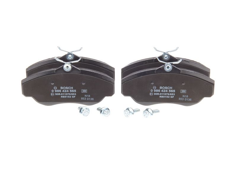 Bosch 0986424565 Brake Pad Set, disc brake - 1