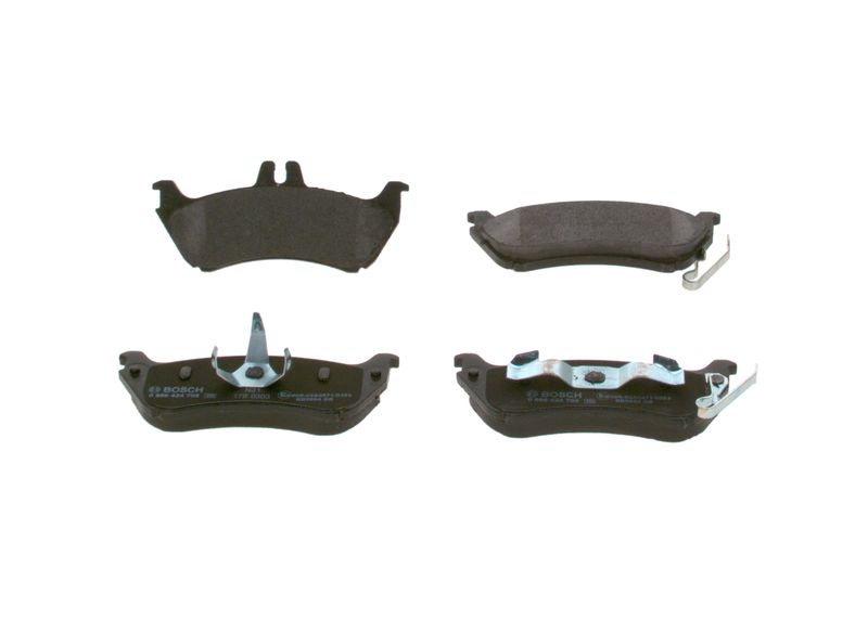 Bosch 0986424708 Brake Pad Set, disc brake - 1
