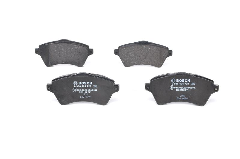 Bosch 0986424721 Brake Pad Set, disc brake - 1