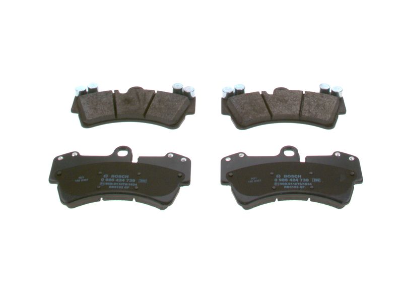 Bosch 0986424739 Brake Pad Set, disc brake - 1