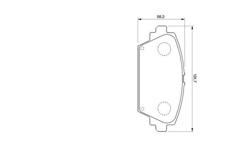 Bosch 0986424791 Brake Pad Set, disc brake - 5