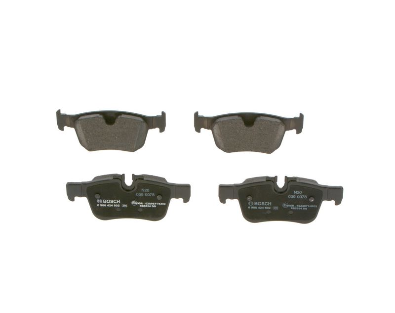 Bosch 0986424802 Brake Pad Set, disc brake - 3