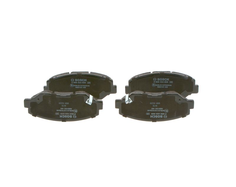 Bosch 0986424809 Brake Pad Set, disc brake - 1