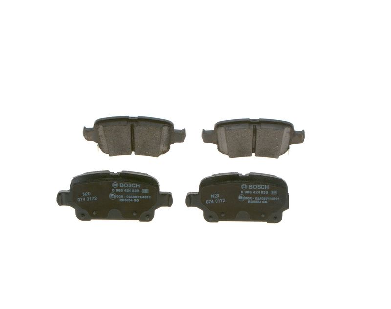Bosch 0986424839 Brake Pad Set, disc brake - 3