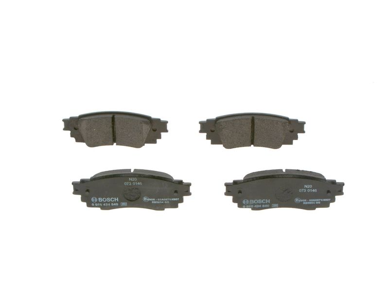Bosch 0986424840 Brake Pad Set, disc brake - 1