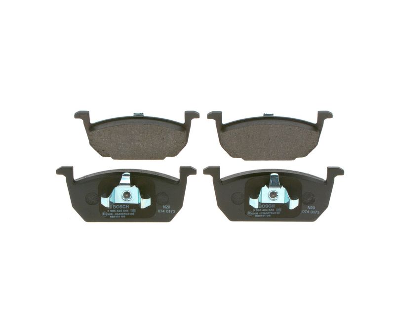 Bosch 0986424846 Brake Pad Set, disc brake - 1