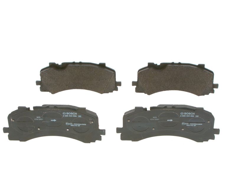 Bosch 0986424850 Brake Pad Set, disc brake - 1