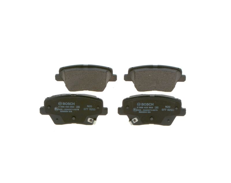 Bosch 0986424864 Brake Pad Set, disc brake - 1