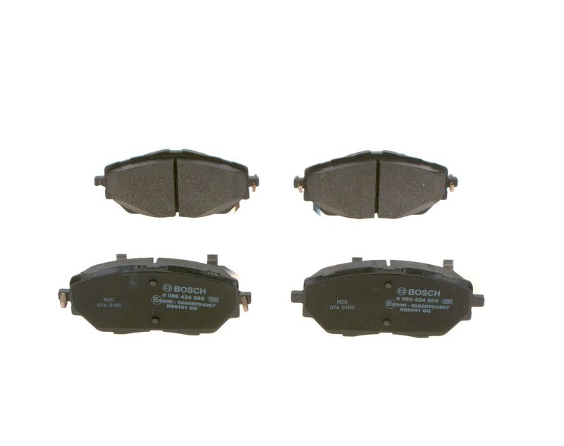 Bosch 0986424865 Brake Pad Set, disc brake - 3