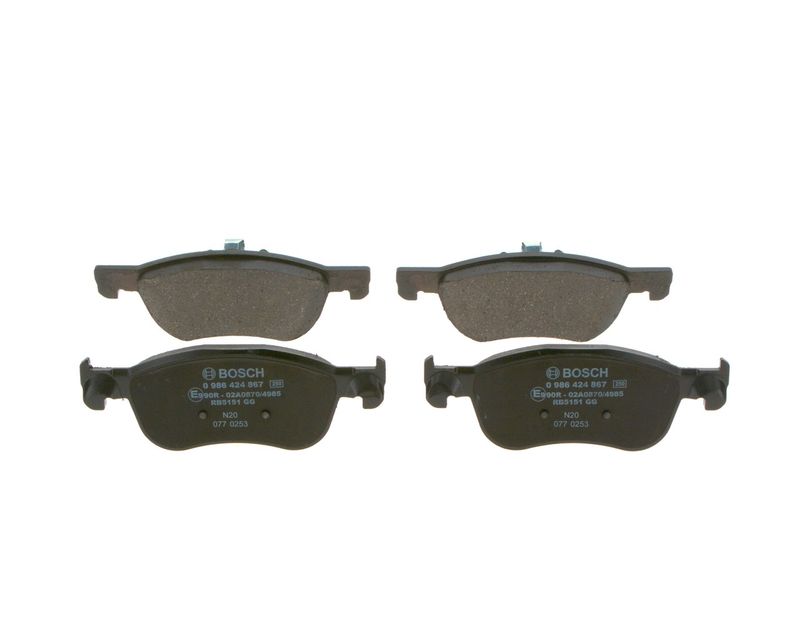 Bosch 0986424867 Brake Pad Set, disc brake - 3