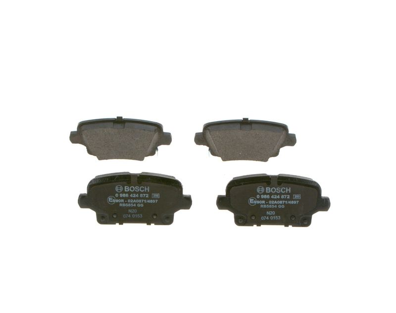 Bosch 0986424872 Brake Pad Set, disc brake - 3