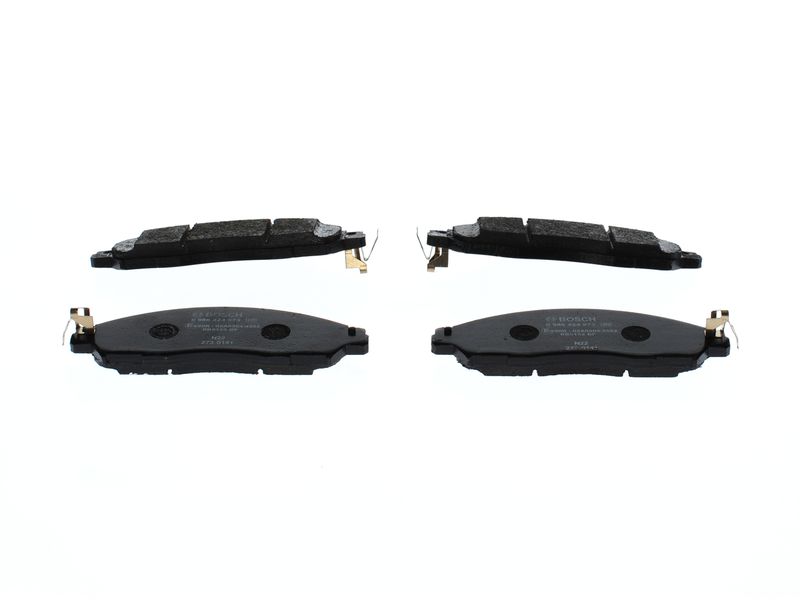 Bosch 0986424973 Brake Pad Set, disc brake - 1