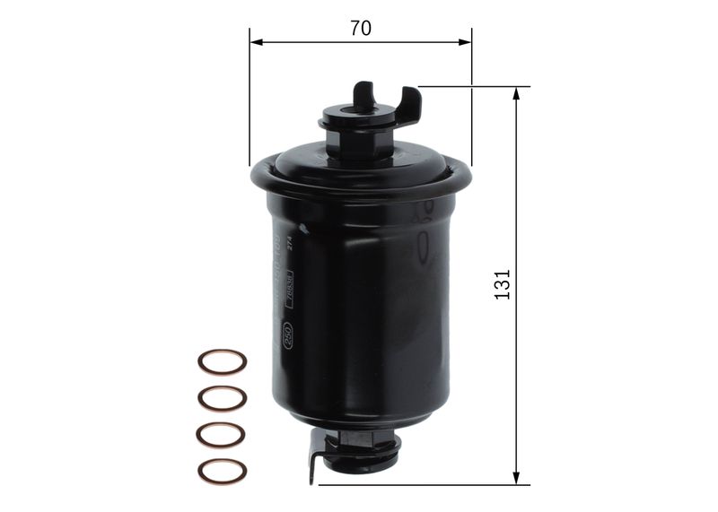 Bosch 0986450109 Fuel Filter - 5
