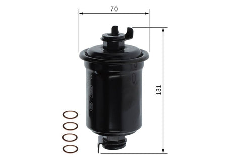 Bosch 0986450109 Fuel Filter - 5