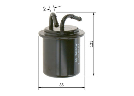 Bosch 0986450114 Fuel Filter - 5