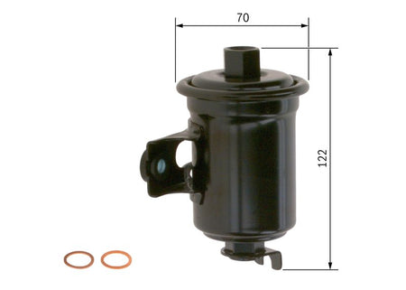 Bosch 0986450115 Fuel Filter - 5