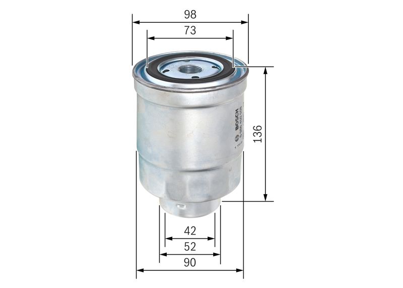Bosch 0986450508 Fuel Filter - 1