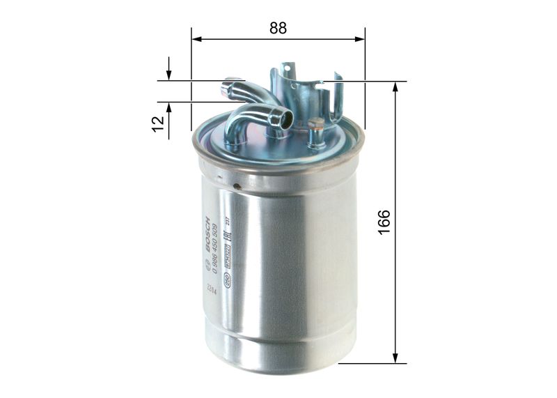 Bosch 0986450509 Fuel Filter - 1