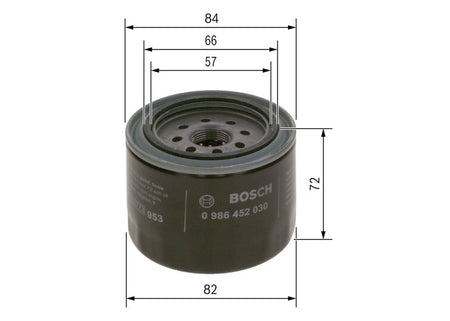 Bosch 0986452019 Oil Filter - 5