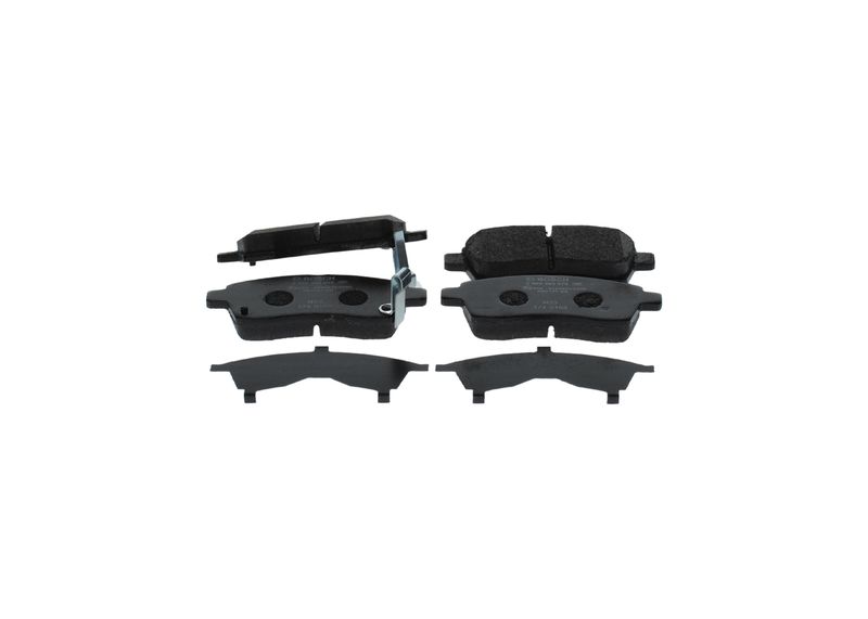 Bosch 0986460075 Brake Pad Set, disc brake - 1