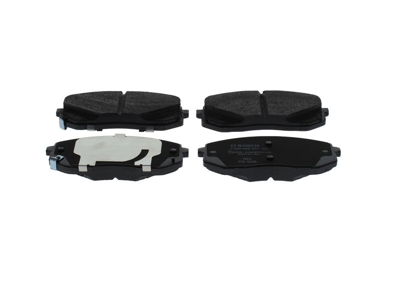 Bosch 0986460077 Brake Pad Set, disc brake - 1