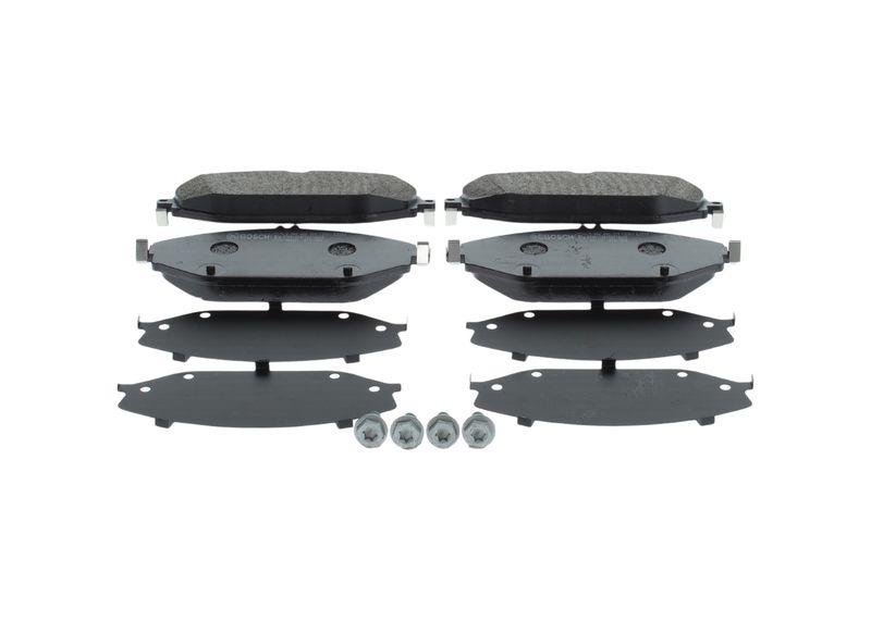 Bosch 0986460129 Brake Pad Set, disc brake - 1