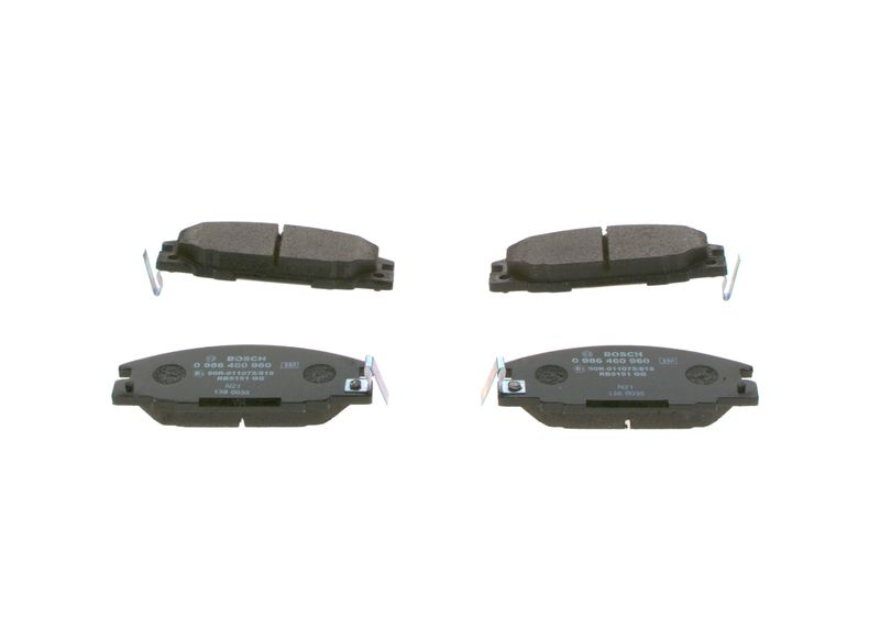 Bosch 0986460960 Brake Pad Set, disc brake - 1