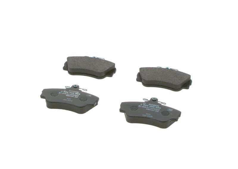 Bosch 0986460989 Brake Pad Set, disc brake - 6