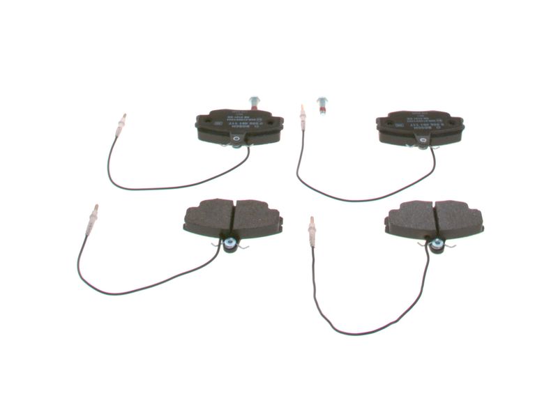Bosch 0986461117 Brake Pad Set, disc brake - 3