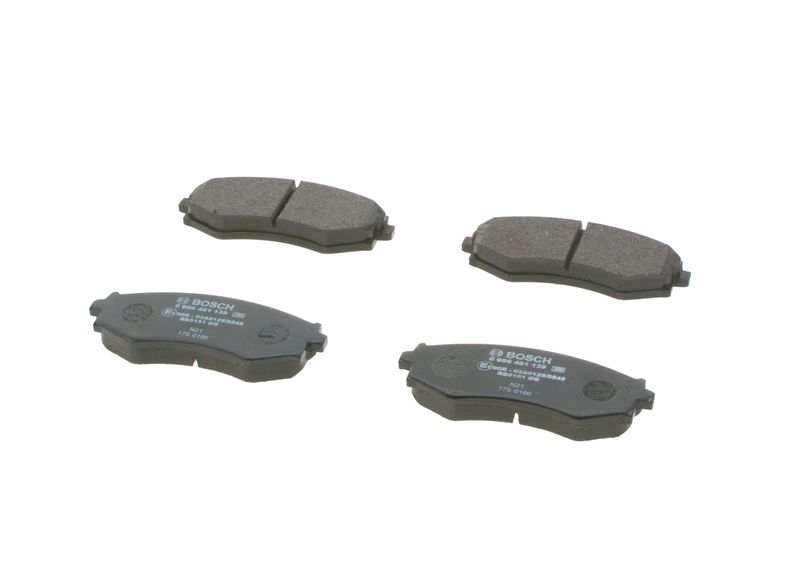 Bosch 0986461139 Brake Pad Set, disc brake - 6