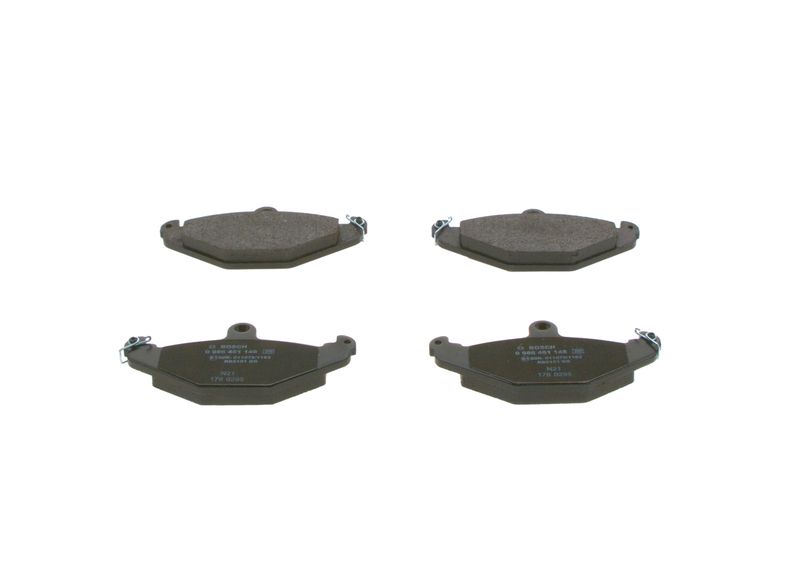 Bosch 0986461148 Brake Pad Set, disc brake - 1