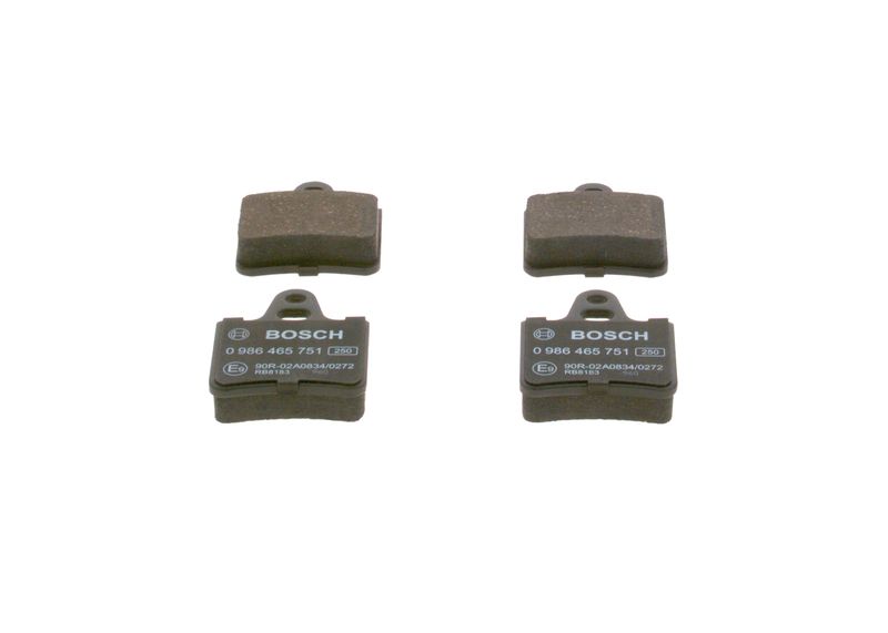 Bosch 0986465751 Brake Pad Set, disc brake - 1