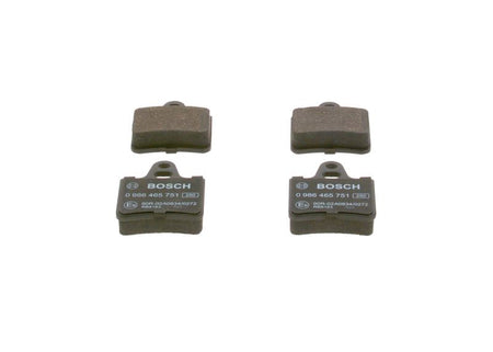 Bosch 0986465751 Brake Pad Set, disc brake - 1