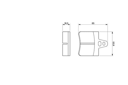 Bosch 0986465751 Brake Pad Set, disc brake - 5